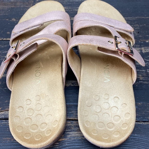 Vionic Skyler Adjustable Slide Sandals Size 9 - Picture 6 of 9